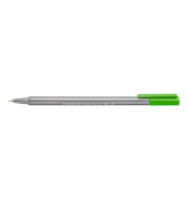 Fineliner triplus 334, 334-51, silber (Schreibfarbe: hellgr&uuml;n), 0,3mm