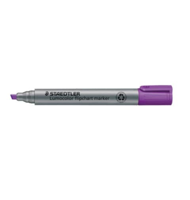 Flipchartmarker Lumocolor, 356 B-6, Stift, violett, 2-5mm Keilspitze