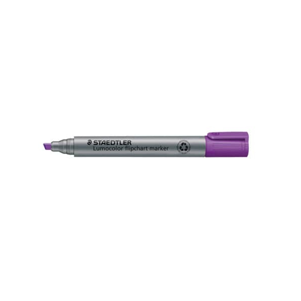 4007817356166 - Flipchartmarker Lumocolor 356 B-6 Stift violett 2-5mm Keilspitze 4007817356166 Staedtler (Lumocolor)