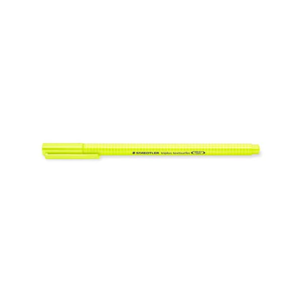 10 Stück Staedtler Textmarker triplus textsurfer, 362-1, gelb, 1-4mm Rundspitze 4007817362006 Staedtler