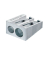 Metallspitzer Doppelt silber bis 10,2mm b.8,2mm