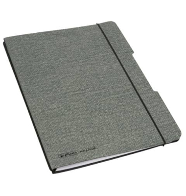 Notizbuch 50033720, my.book, grau, A6, punktkariert, 80g, 40 Blatt / 80 Seiten