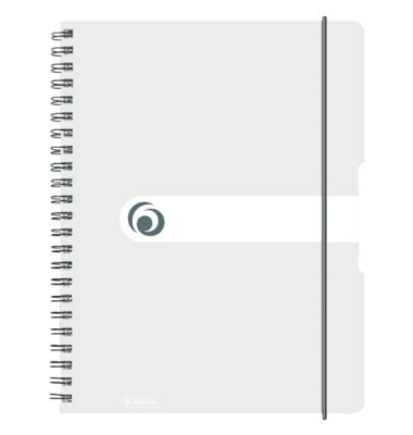 Collegeblock 11293107 easy orga to go, kariert / kariert, A4, 80g, transparent, 80 Blatt