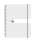 Collegeblock 11293107 easy orga to go, kariert / kariert, A4, 80g, transparent, 80 Blatt