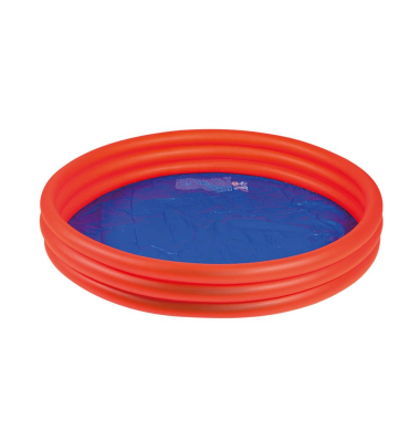Planschbecken orange/blau 150,0 x 35,0 cm