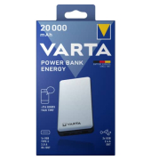 Powerbank 57978 101 111, wei&szlig;/schwarz, 20000 mAh