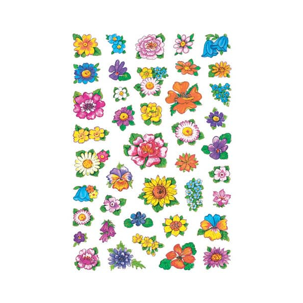 10 Stück Herma 3522 Decor Schmucketikett Blumenköpfe 4008705035224 Herma 123 Stück