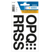 4188 Buchstaben 33 mm O-Z wetterfest Folie schwarz 2 Bl.