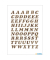 Etiketten Buchst.A-Z gold