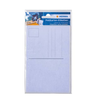 Postkarten-Etiketten Nr. 7758