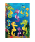 Sticker MAGIC Seepferdchen Neon