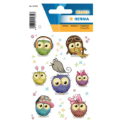 Sticker MAGIC Eulenkinder Transpuffy