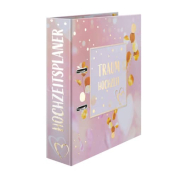 Motivordner Hochzeitsordner A4 Wedding Planner Love Story 15410, A4 60mm schmal