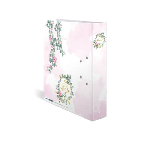 4008705154215 - Motivordner Hochzeitsordner A4 Wir heiraten 15421 A4 60mm schmal 4008705154215 Herma