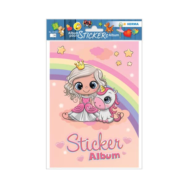 4008705154239 - Sticker Sammelalbum für Kids Prinzessin Sweetie A5 4008705154239 Herma