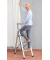 Tritthocker 601012100 Klapptritt, 1 x 3 Stufen, alu, Aluminium