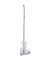 WC-Garnitur Raumwunder 33 x 84 x 18 cm (B x H x T) Stahl/Polypropylen chrom