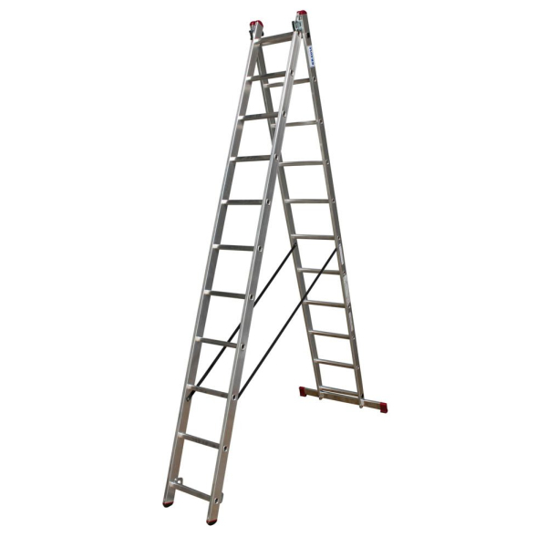 4009199030221 - Krause Systems - Krause Corda Aluleiter 53m 2x11 Multifunktionsleiter Vielzweckleiter Mehrzweck 4009199030221 - Krause Systems - Krause Corda Aluleiter 53m 2x11 Multifunktionsleiter Vielzweckleiter Mehrzweck