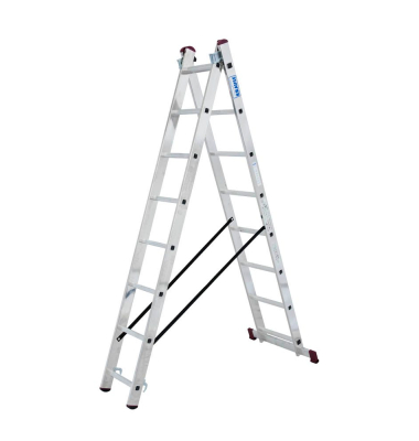 Alu Vielzweckleiter Corda 2 x 8 Stufen