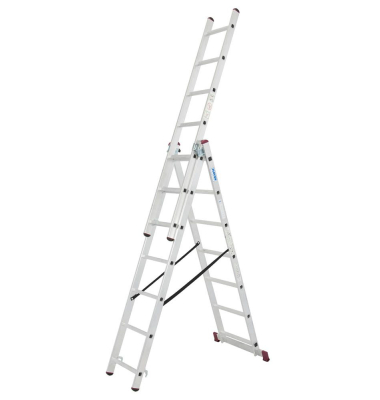 Alu Vielzweckleiter 033 Corda 3 x 7 Stufen