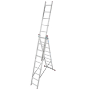 Alu Vielzweckleiter 033 Corda 3 x 9 Stufen