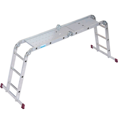 Alu Gelenkleiter Corda 4 x 3 Stufen