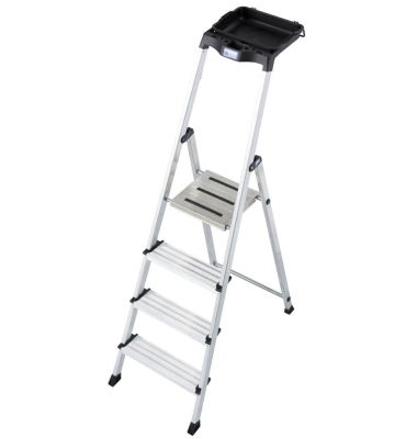 Alu Leiter 1265 Monto Secury 4 Stufen mit Multi-Grip