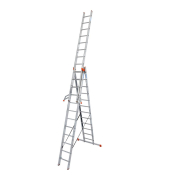 Alu Vielzweckleiter 1297 Monto Tribilo 3 x 12 Stufen