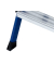 Aluminium Doppel-Klapptritt klappbar Arbeitshöhe (max.): 2.45 m Krause 130082 Blau