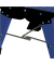 Aluminium Doppel-Klapptritt klappbar Arbeitshöhe (max.): 2.20 m Krause Treppy PlusLine 130341 Blau 1.8 kg