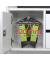 Aluminium Doppel-Klapptritt klappbar Arbeitshöhe (max.): 2.20 m Krause Treppy PlusLine 130365 Grün 1.8 kg