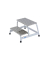 Aluminium Montagetritt  Arbeitshöhe (max.): 2.40 m Krause  805027 Silber 5 kg