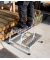 Aluminium Montagetritt  Arbeitshöhe (max.): 2.40 m Krause  805027 Silber 5 kg