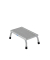 Aluminium Montagetritt  Arbeitshöhe (max.): 2.20 m Krause  805317 Silber 2.5 kg