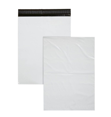 Folien-Versandtaschen Classic Light B3 ohne Fenster haftklebend weiß