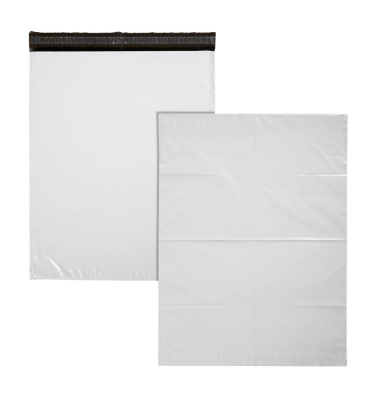 Folien-Versandtaschen Classic Light C2 ohne Fenster haftklebend weiß
