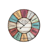  Wanduhr Vintage 60.3021 60.3021, bunt, rund, analog