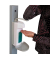 Desinfektionsspender stehend the aseptic