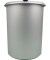 Papierkorb Duo 20 + 9 Liter silber/schwarz