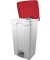 Mülleimer 90,0 l weiß, rot H24023-25