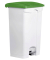 Mülleimer 90,0 l weiß, grün H24023-51
