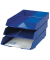 Briefablage Wave Exclusiv 1028-14 A4 / C4 blau Kunststoff stapelbar