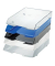 Briefablage Wave Exclusiv 1028-14 A4 / C4 blau Kunststoff stapelbar