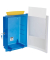 Briefkasten 4102-11 Combi-Box Image, lichtgrau, 26x37,5x12,8cm