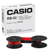 Farbband für RB02 schwarz/rot 13mm x 6 m Gruppe 51