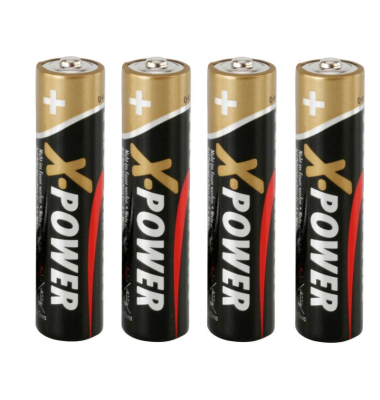 Batterie X-POWER, AAA / Micro / LR03, 1,5 Volt