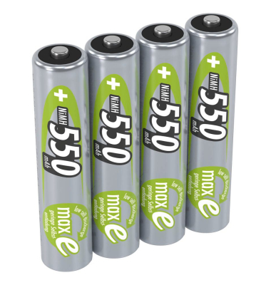 Akkus maxE Micro AAA 550 mAh
