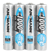 Akkus maxE Micro AAA min. 950 mAh