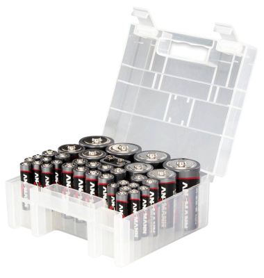 Batterien Red Set 12x Mignon / LR06 / AA und 14x Micro / LR03 / AAA und 4x Baby / LR14 / C und 4x Mono / LR20 / D und 1x E-Block