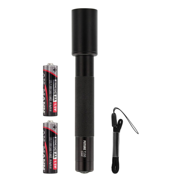 4013674100750 - ANSMANN FUTURE T150 LED Taschenlampe schwarz 154 cm 5000 Lux 150 Lumen 3 W 1 St
